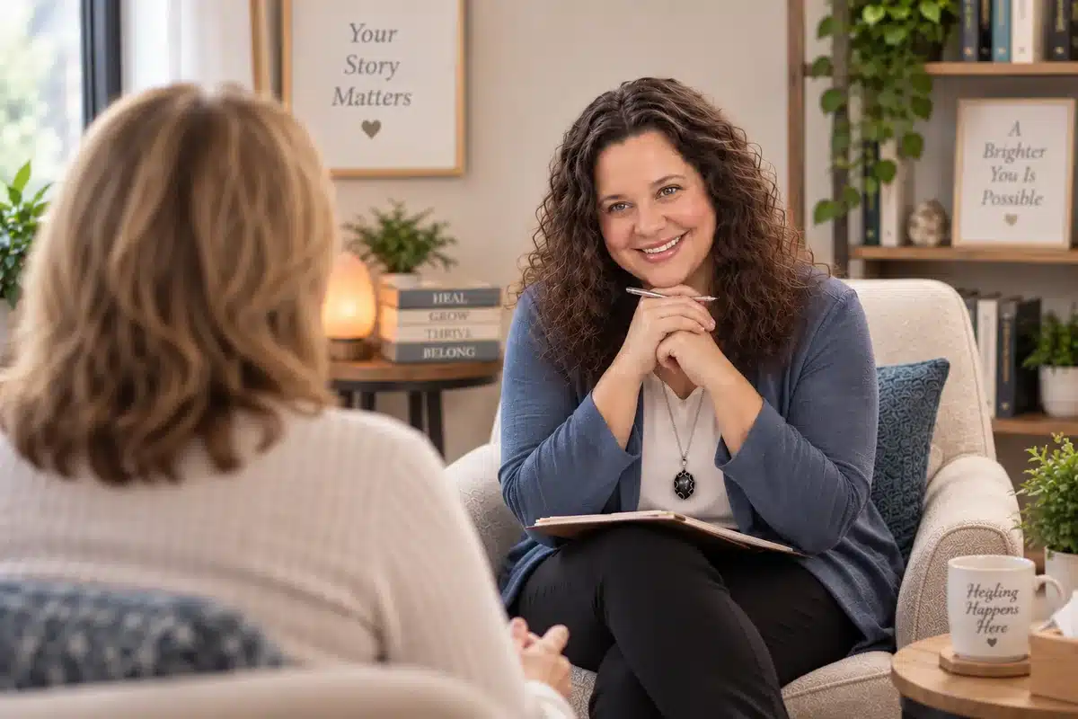 Individual counseling services in Tucson, with a counselor and client in a one-to-one session